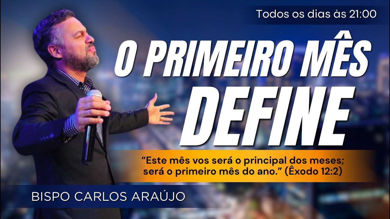 ORAÇÃO AO VIVO COM BISPO CARLOS ARAUJO