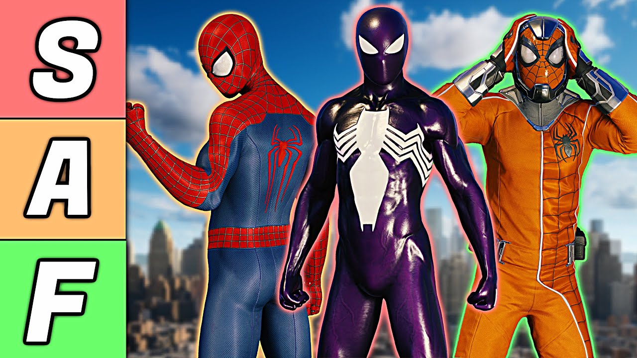 Ranking ALL Peter Parker Suits in Marvel's Spider-Man 2!