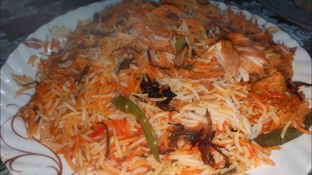 Shadiyon wali degi achari chicken biryani 🍗