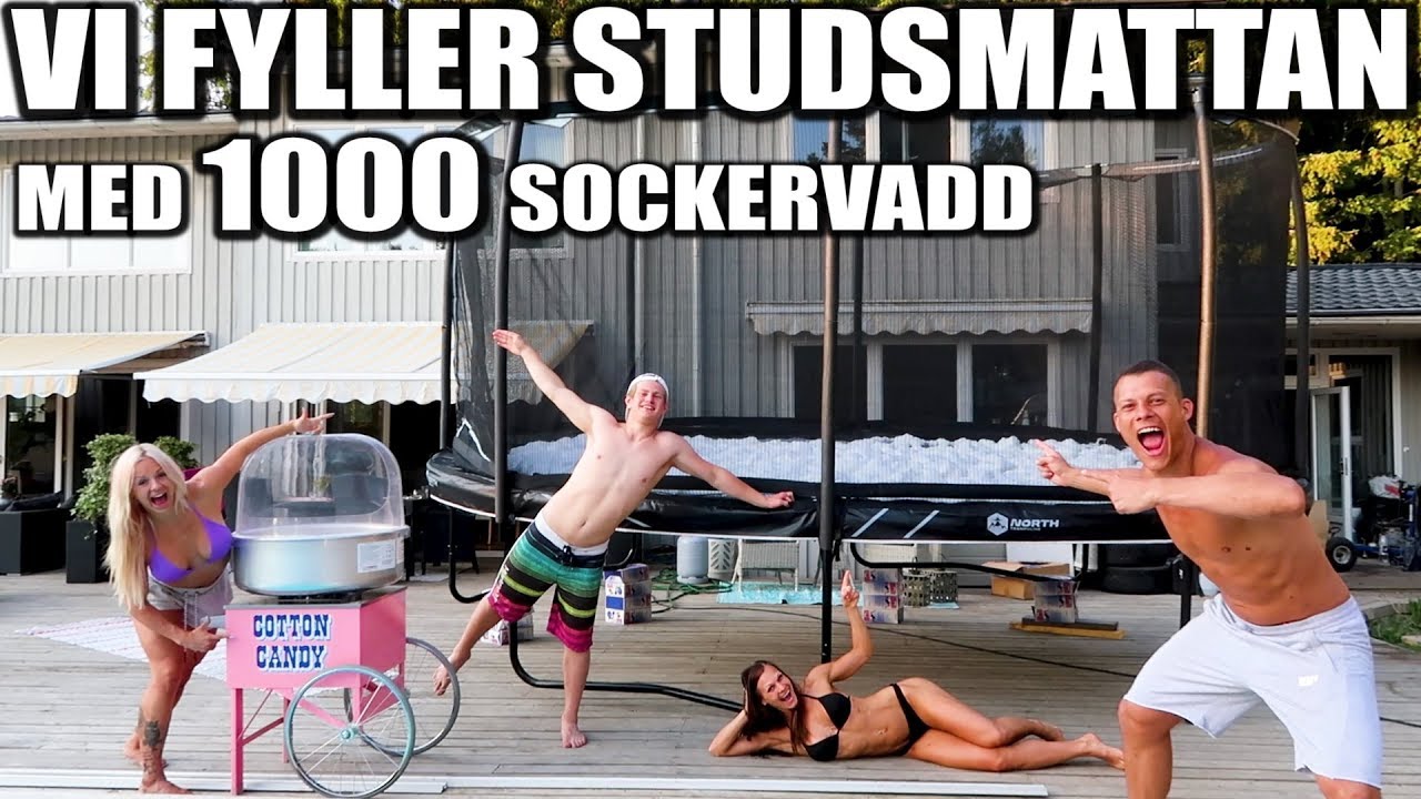 VI FYLLER STUDSMATTAN MED 1000 SOCKERVADD