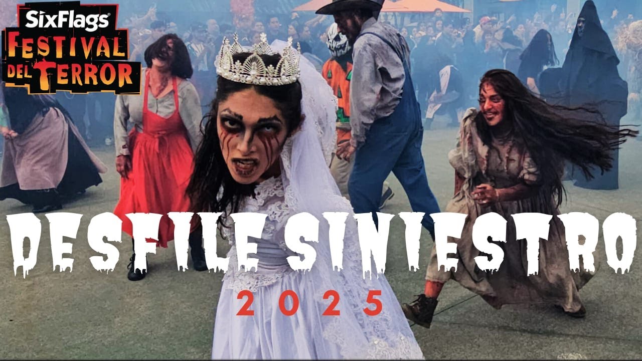 DESFILE Festival del Terror 2025 en Six Flags México