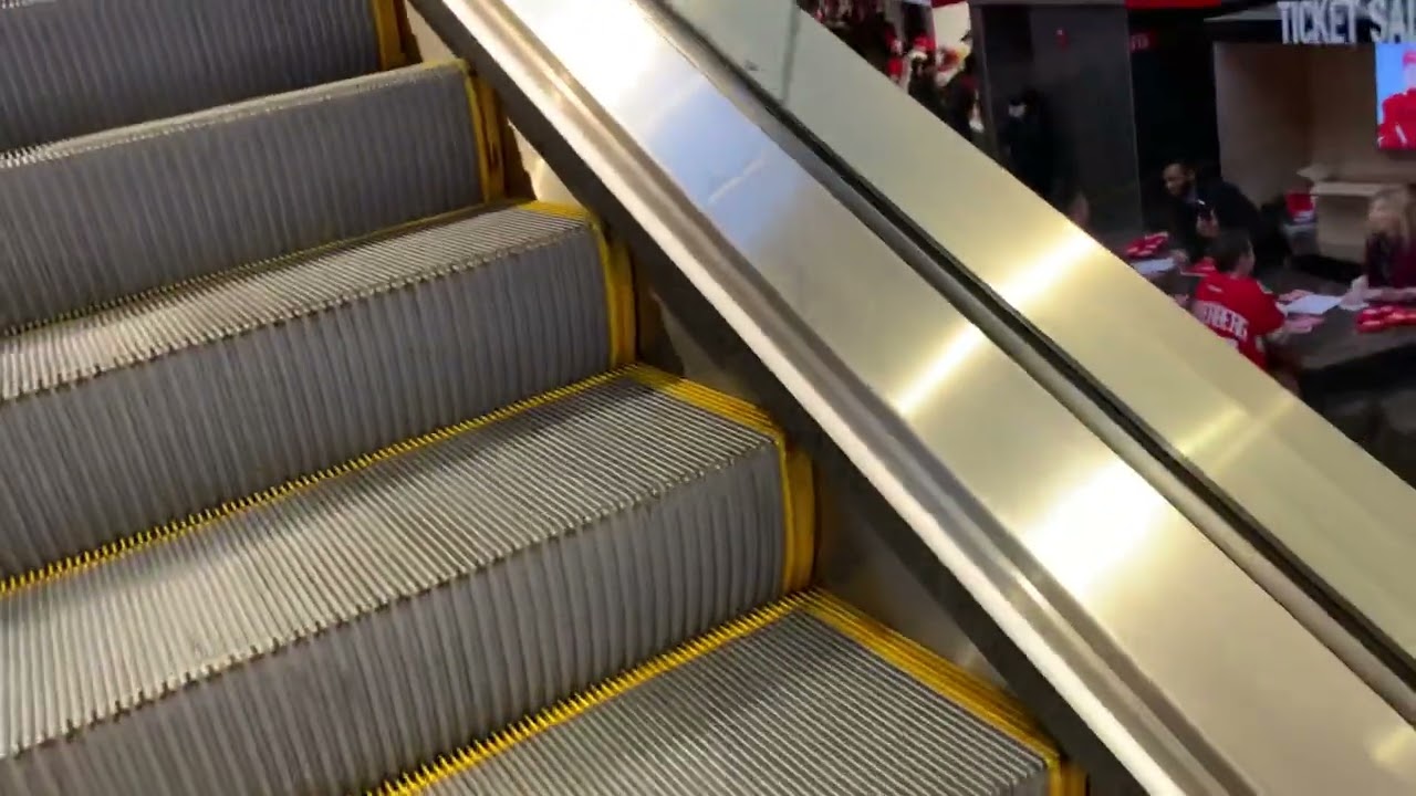 Kone TravelMaster 110 Escalator (SW) at Little Caesars Arena in Detroit MI