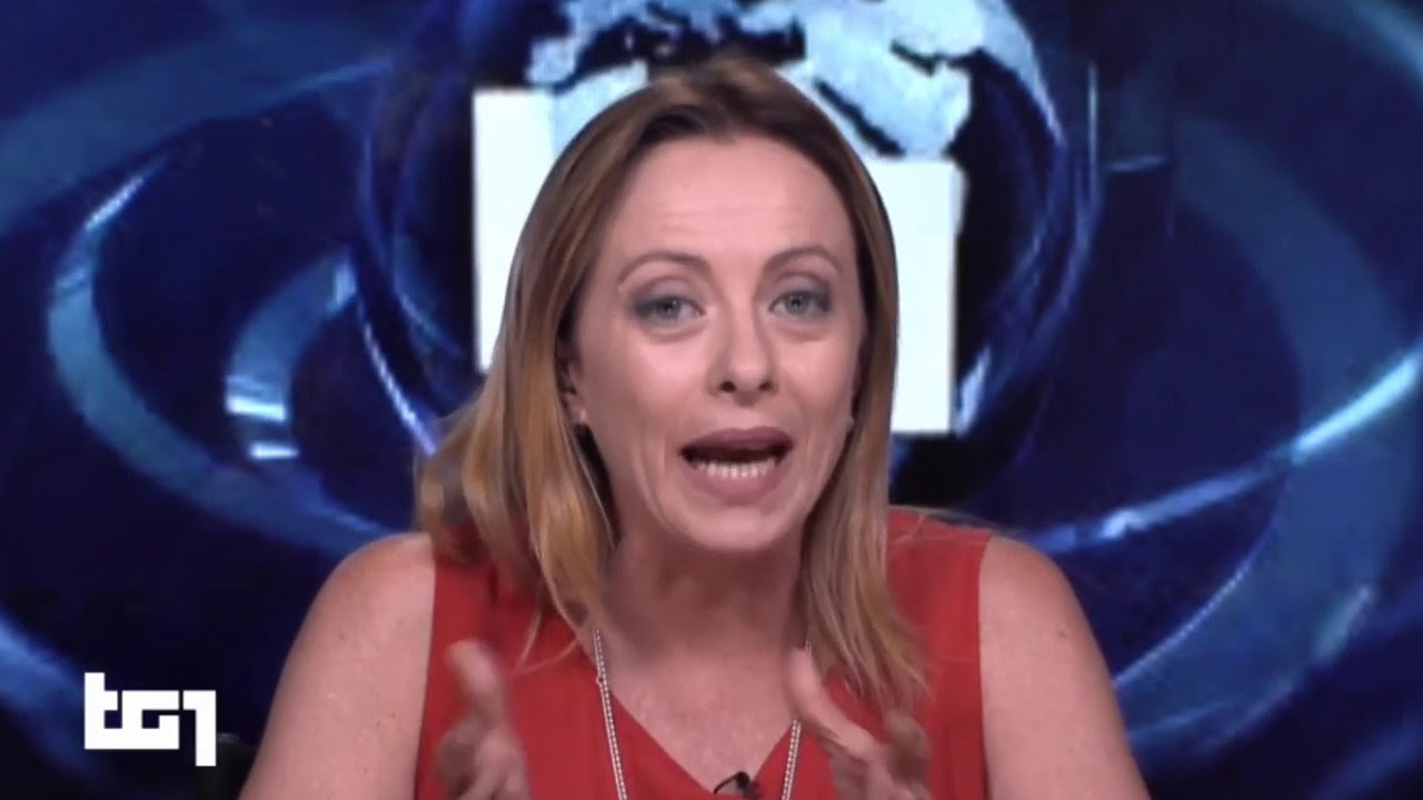 Giorgia Meloni: Ora in diretta su Rai1.  Da non perdere!