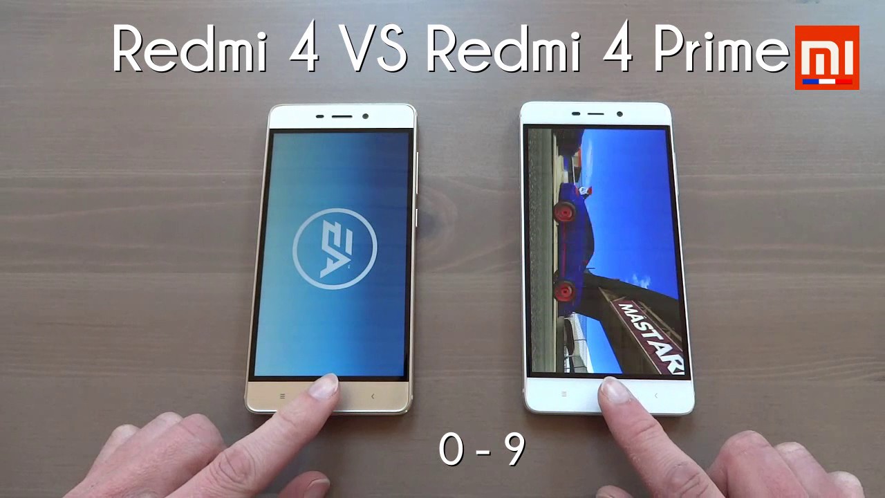 Test Xiaomi : RedMi 4 Vs RedMi 4 Prime (MIUI 8 : Battery, Benchmark, Speed...)