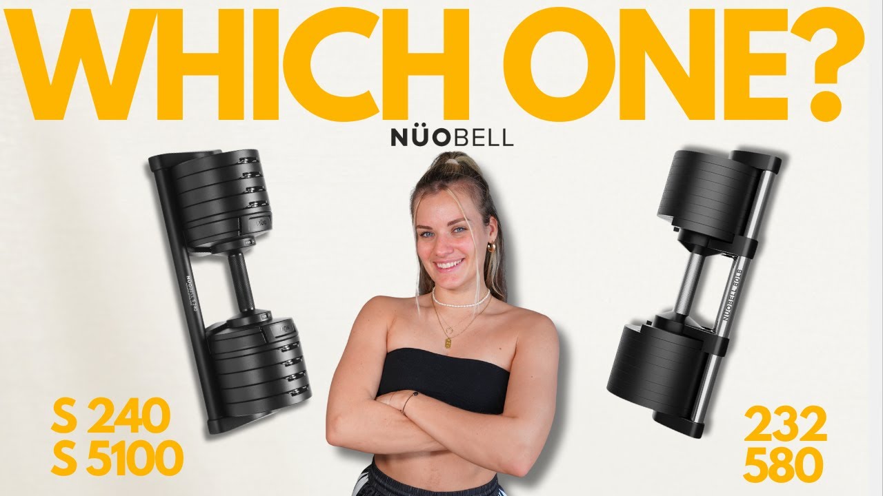 NUOBELL S240 против 232: какой лучше? Сравнение регулируемых гантелей