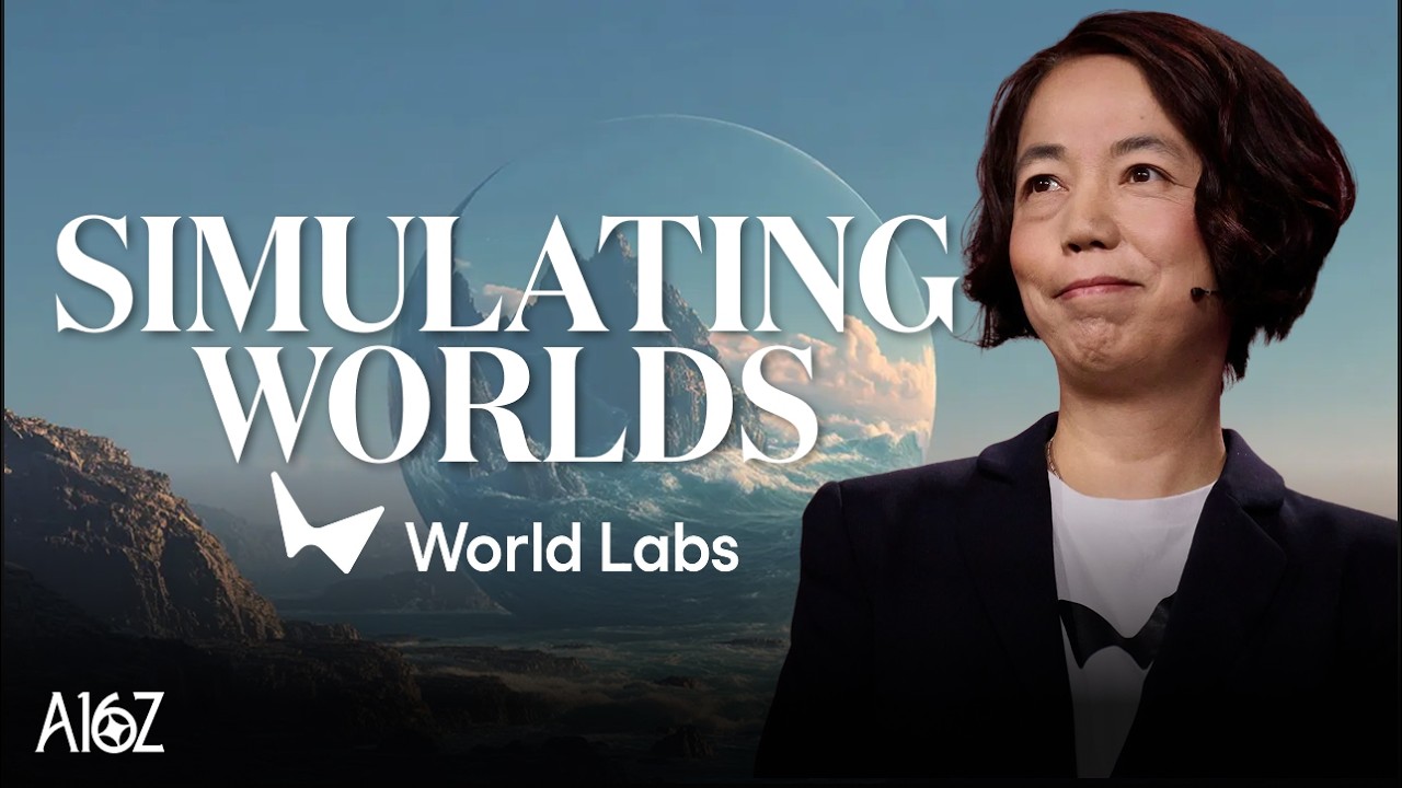 Fei-Fei Li is Solving the Hardest Problem in Robotics | World Labs with a16z