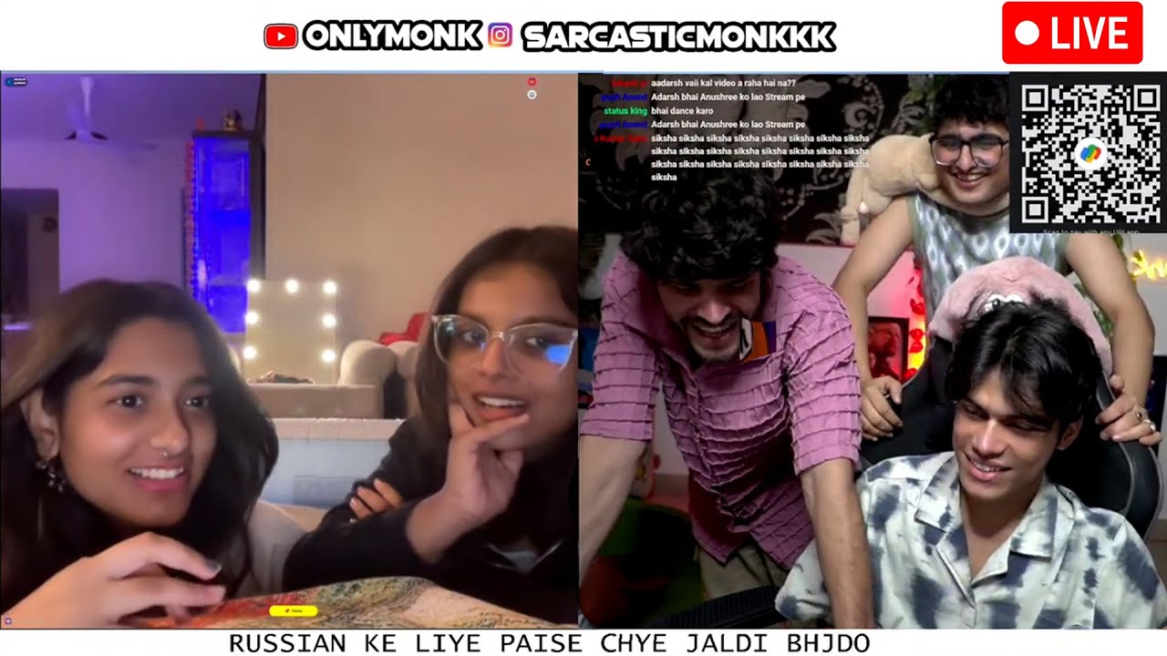 MASTI TO ONLY GIRLS ON OMEGLE  😶‍🌫️😶‍🌫️