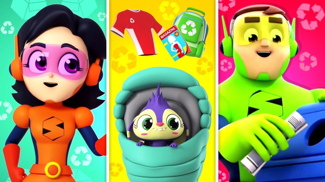 Recycling Song For Kids  | Nursery Rhymes & Baby Songs By The Supremes