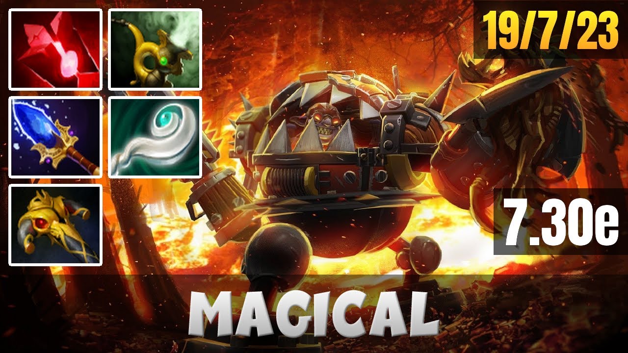 MagicaL | Timbersaw | Dota 2 Pro Gameplay - Patche 7.30e