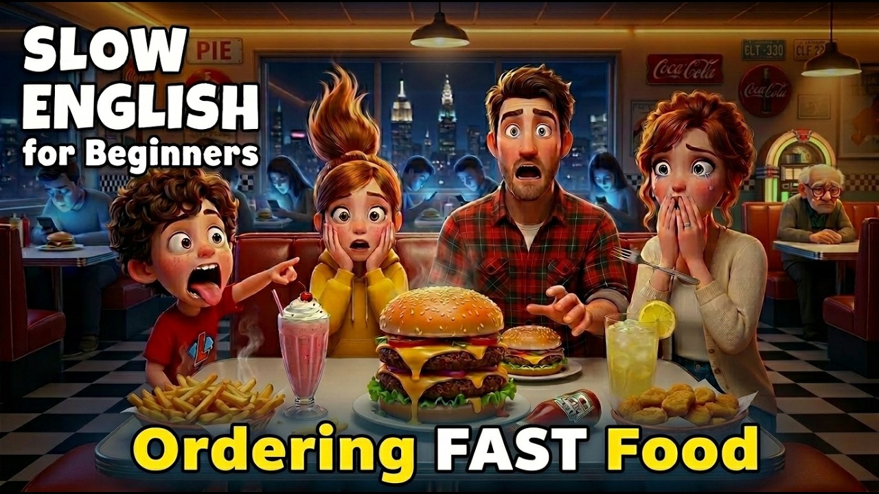 We Moved to New York and THIS Happened at Dinner | Slow English Listening Practice | English Vocab |