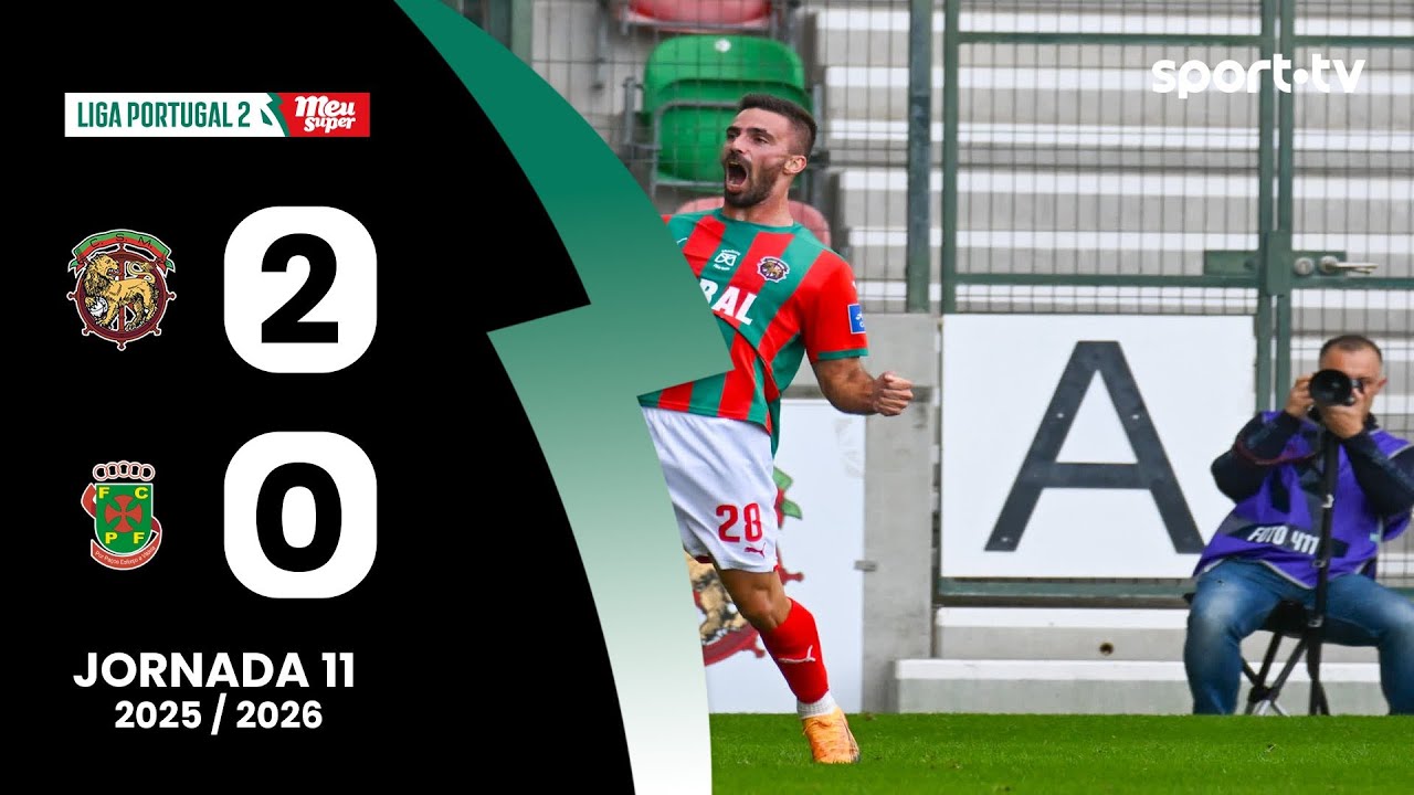 Resumo: Mar&iacute;timo 2-0 P. Ferreira - Liga Portugal Meu Super | sport tv