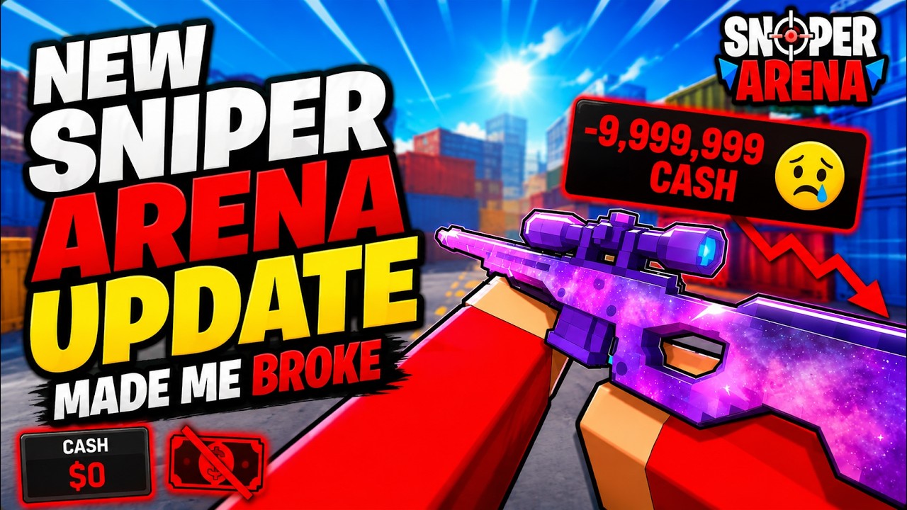 The NEW Sniper Arena Update Made Me Broke... (30k Robux Spending Spree)