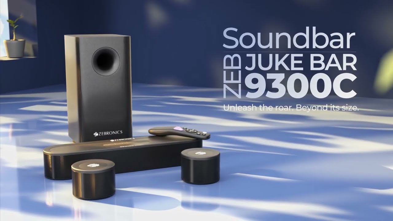 This Compact Soundbar Delivers REAL 5.1 Surround | Zebronics Juke Bar 9300C