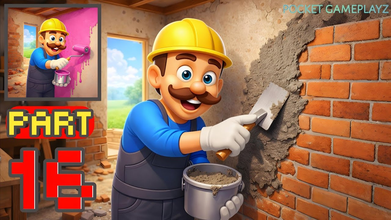 🏠 Renovation Master – Gameplay Walkthrough Part 16 – Old House to Modern Home Upgrade (iOS, Android)