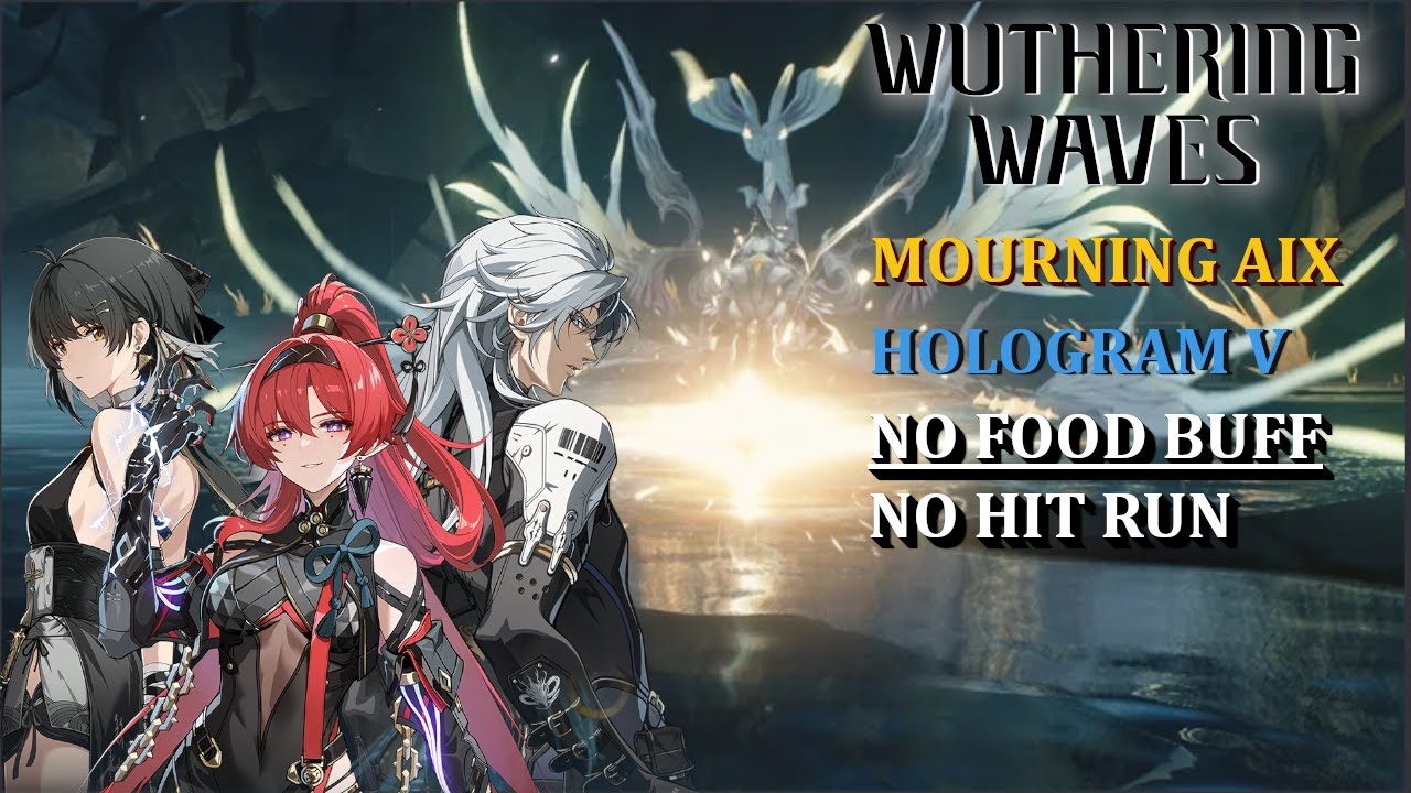 Wuthering Waves - Mourning Aix Hologram 5 | No Damage Run