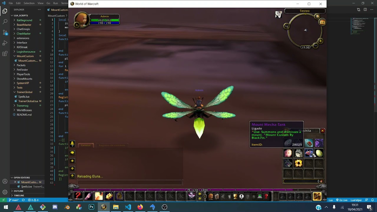 [LUA] Mount Custom