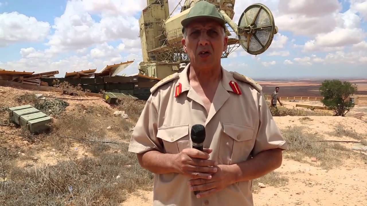 آمر غرفة عمليات بنغازي - العقيد علي الثمن في المحاور الجنوبية والغربية وما بينها 24/8/2015