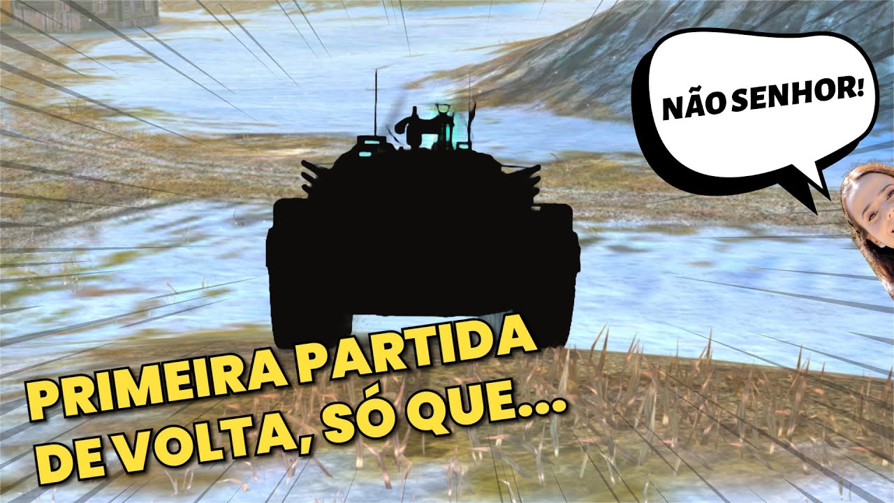 A PRIMEIRA PARTIDA DE WOT BLITZ DEPOIS DE CASADO!