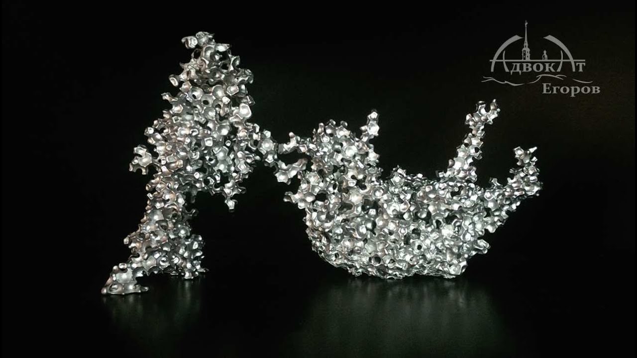 Коралл из алюминиевых банок   DIY  aluminum   Coral