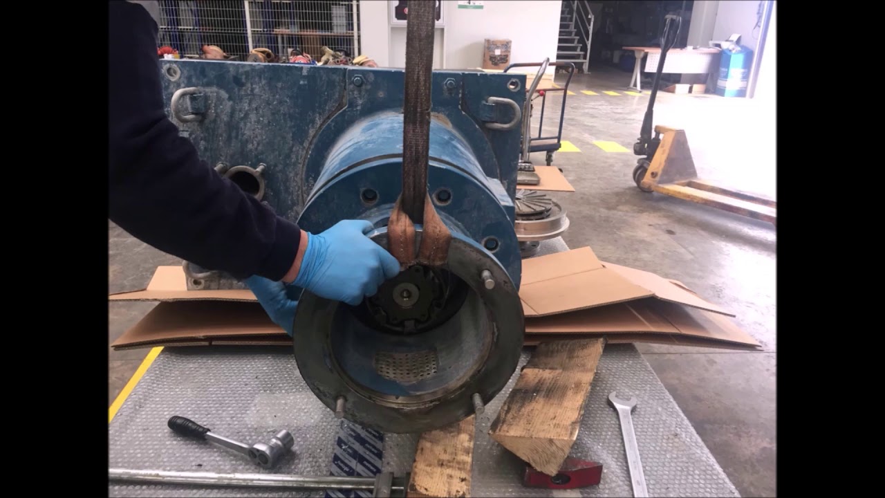 Rheinhütte RCEV Dik Milli Pompa Onarım Bakım Videosu - Metrans