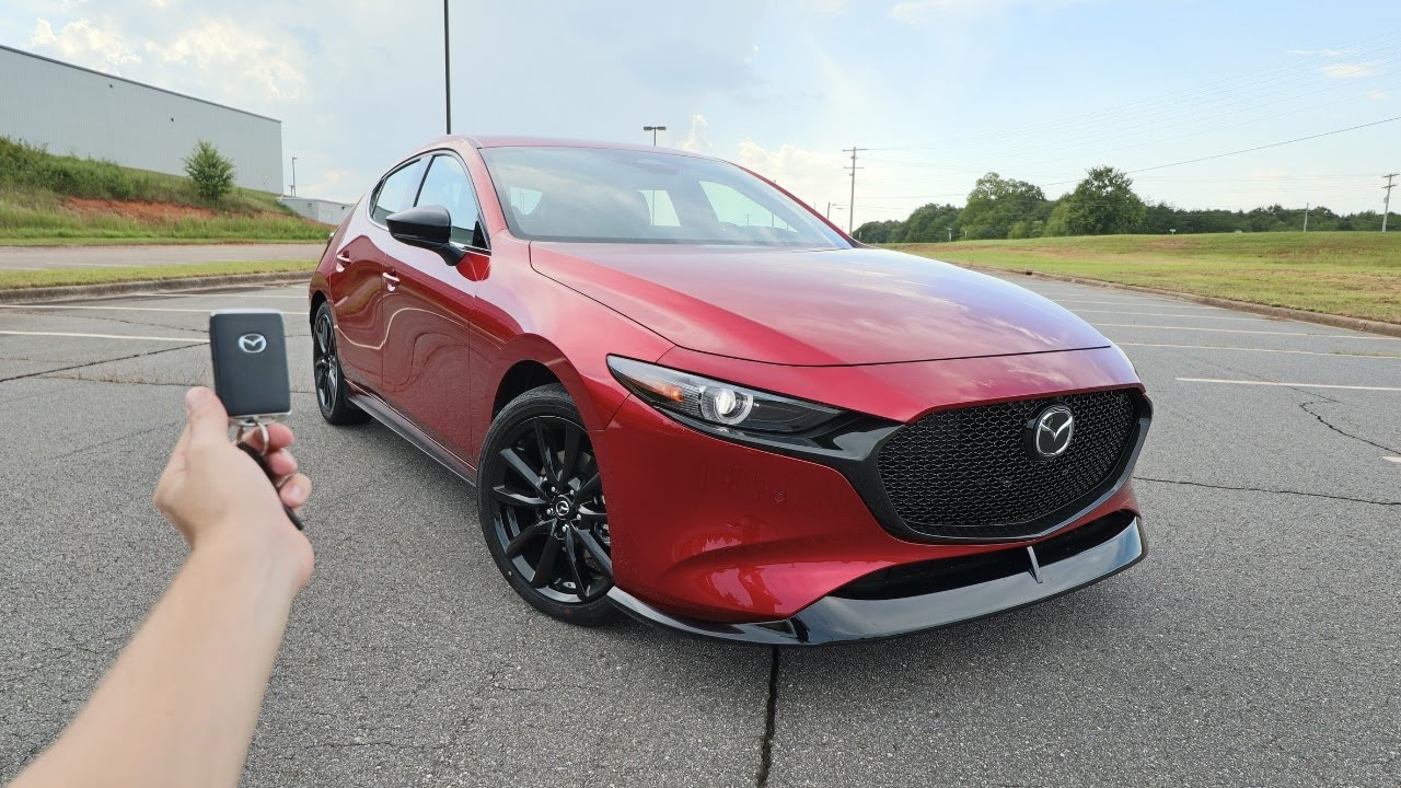 2024 Mazda 3 Hatchback 2.5 Turbo Premium Plus: Start Up, Exhaust, Walkaround, Test Drive and Review