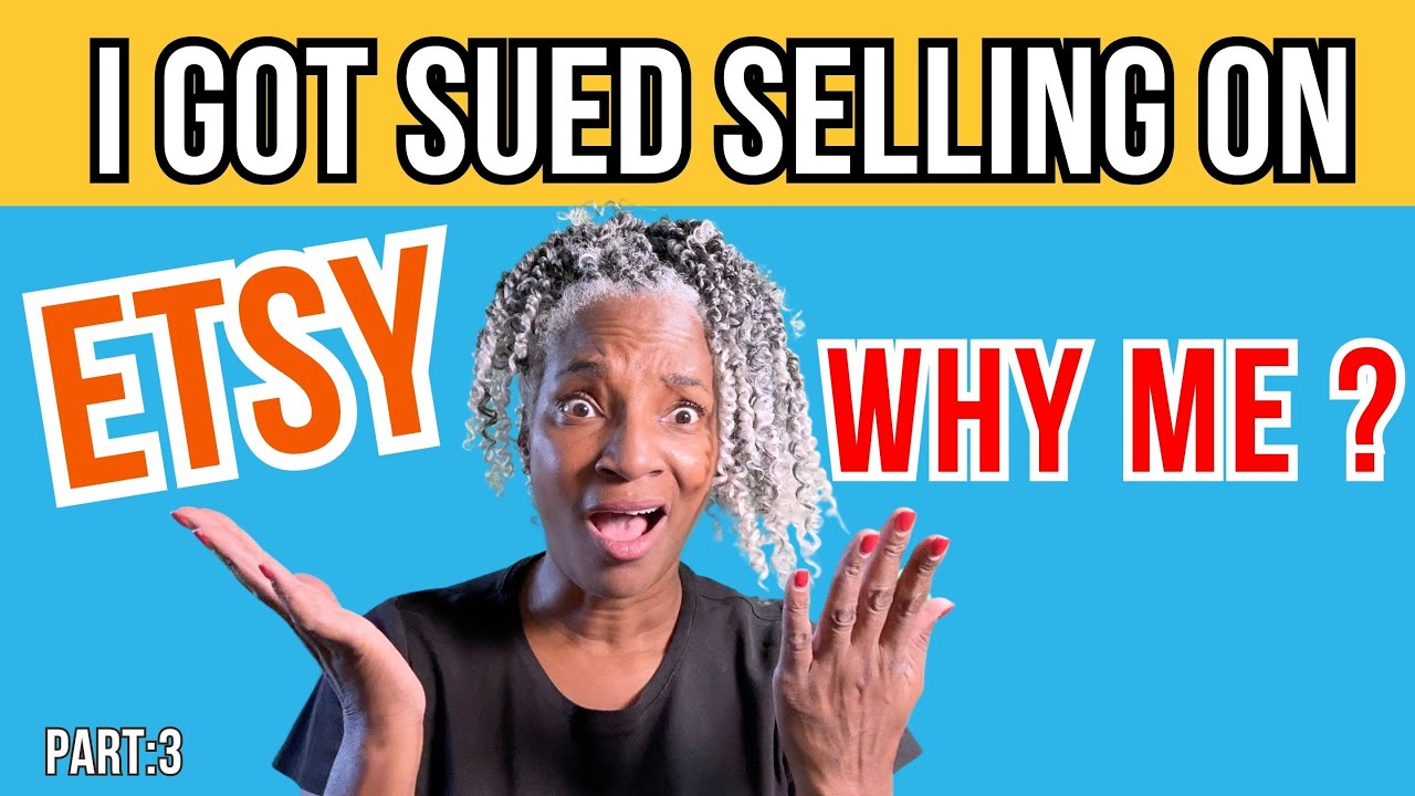 I Got SUED Selling on Etsy | The Lawsuit Cease and Desist Nightmare!