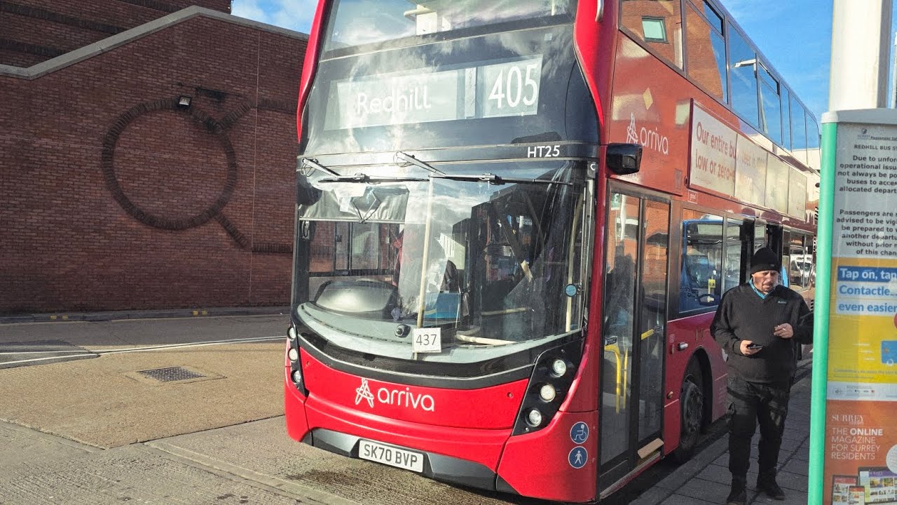 Soon To Be Transferred: Arriva London ADL Enviro 400H MMC HT25 SK70 BVP Route 405