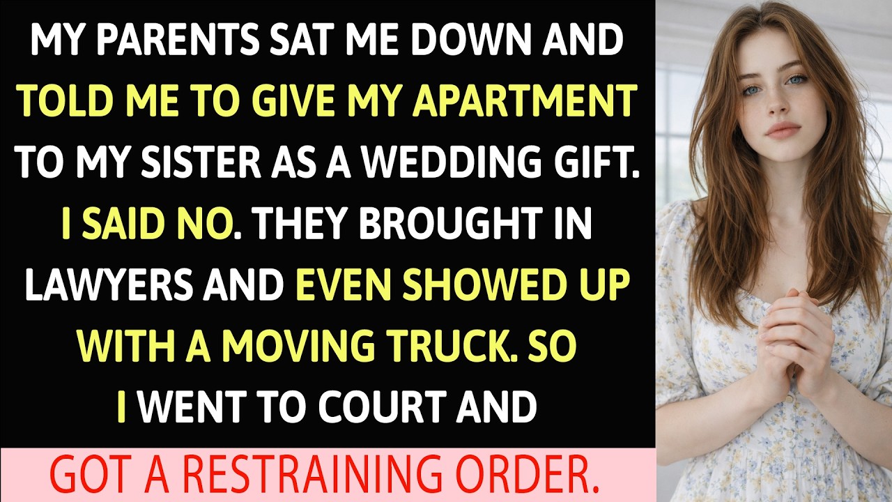 My Parents Sat Me Down And Told Me To Give My Apartment To My Sister As…
