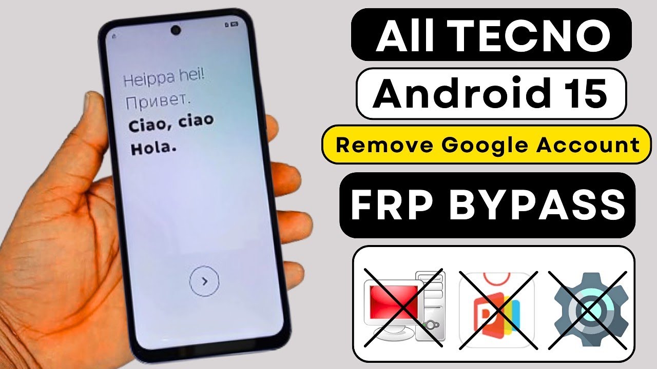 All Tecno Android 15 FRP Bypass 2026 | Remove Google Account Lock | 100% Working New Method