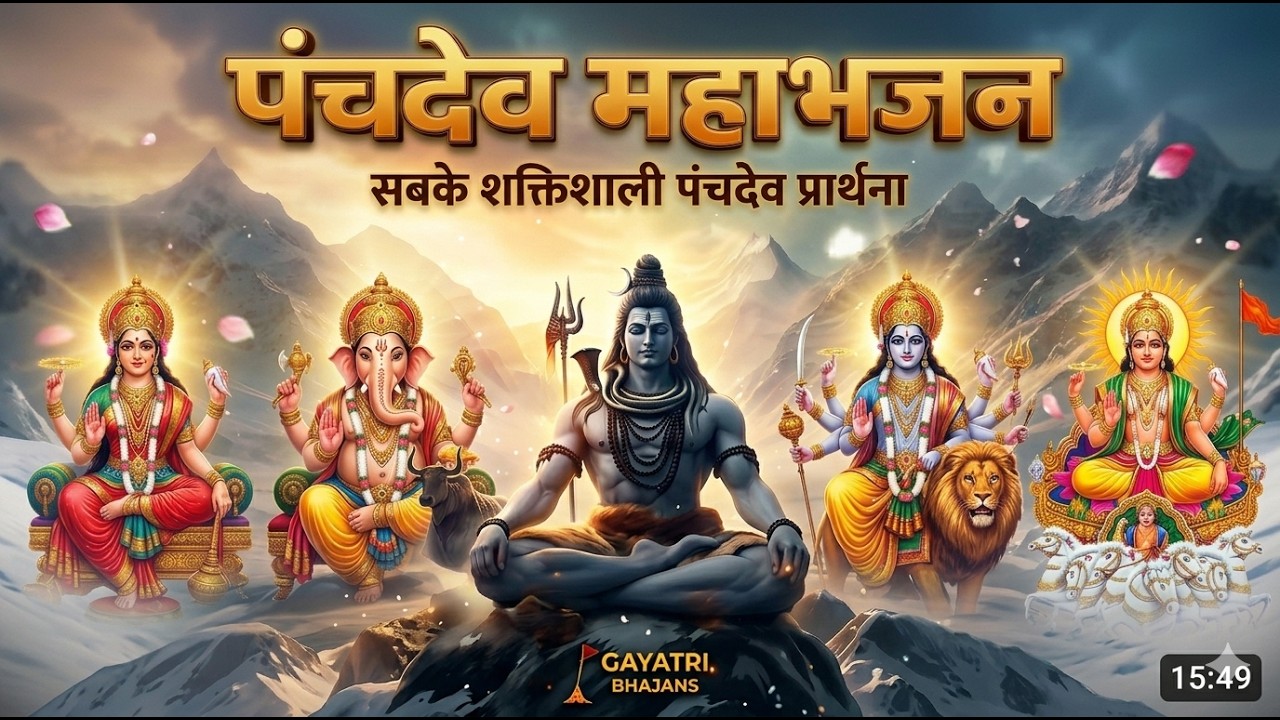 ​सिर्फ 15 मिनट इसे सुनें: घर की सारी नकारात्मकता और दरिद्रता दूर होगी | Panchdev Mahabhajan