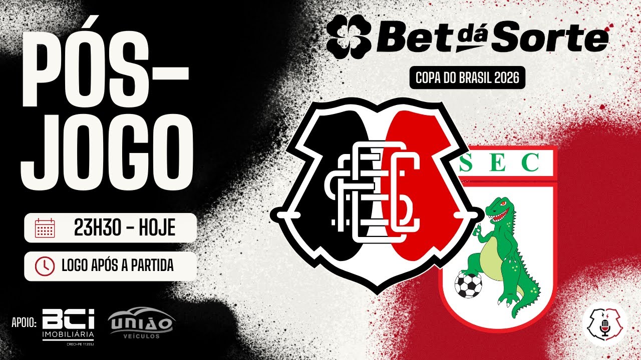 #727 - PÓS-JOGO DO BEBERIBE | SANTA CRUZ x SOUZA | COPA DO BRASIL 2026