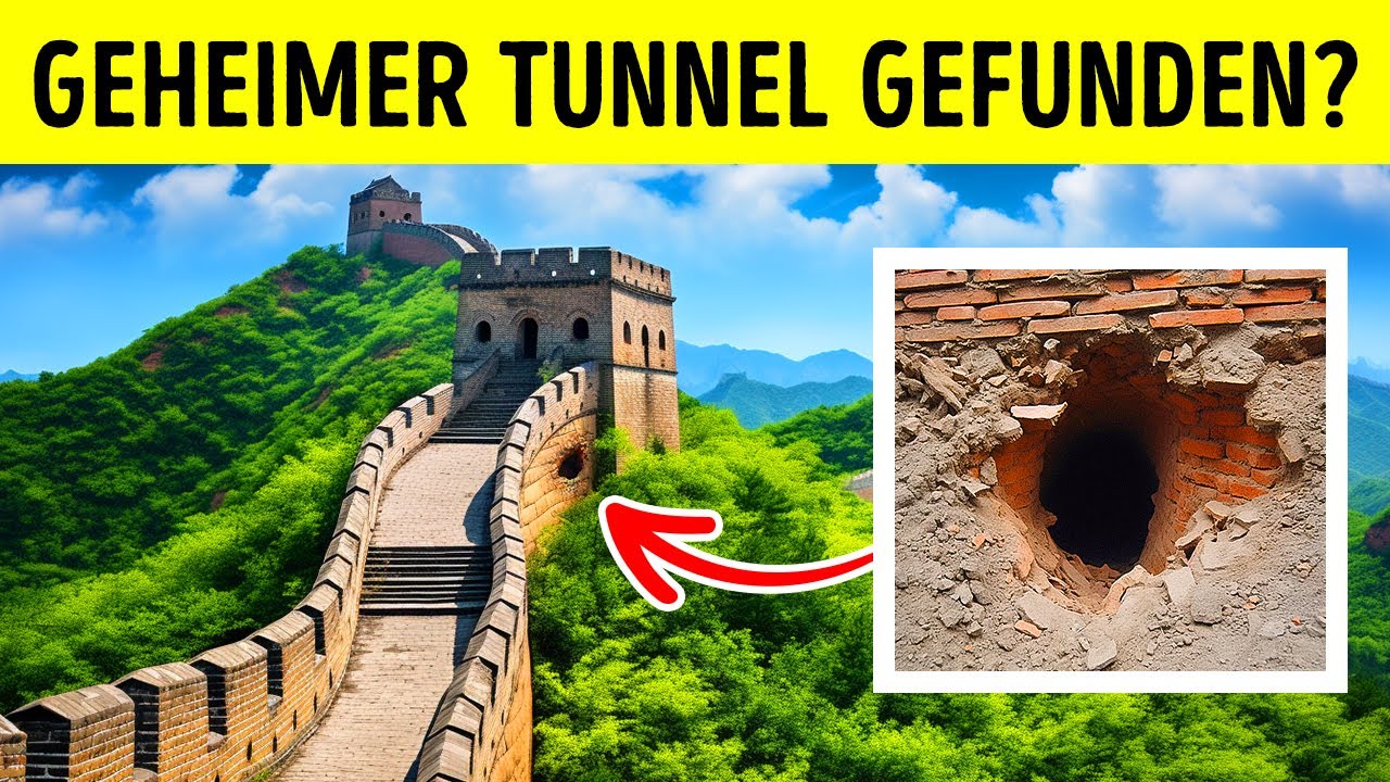 Sie haben &uuml;ber zweihundert verborgene T&uuml;ren in der Gro&szlig;en Mauer von China gefunden.