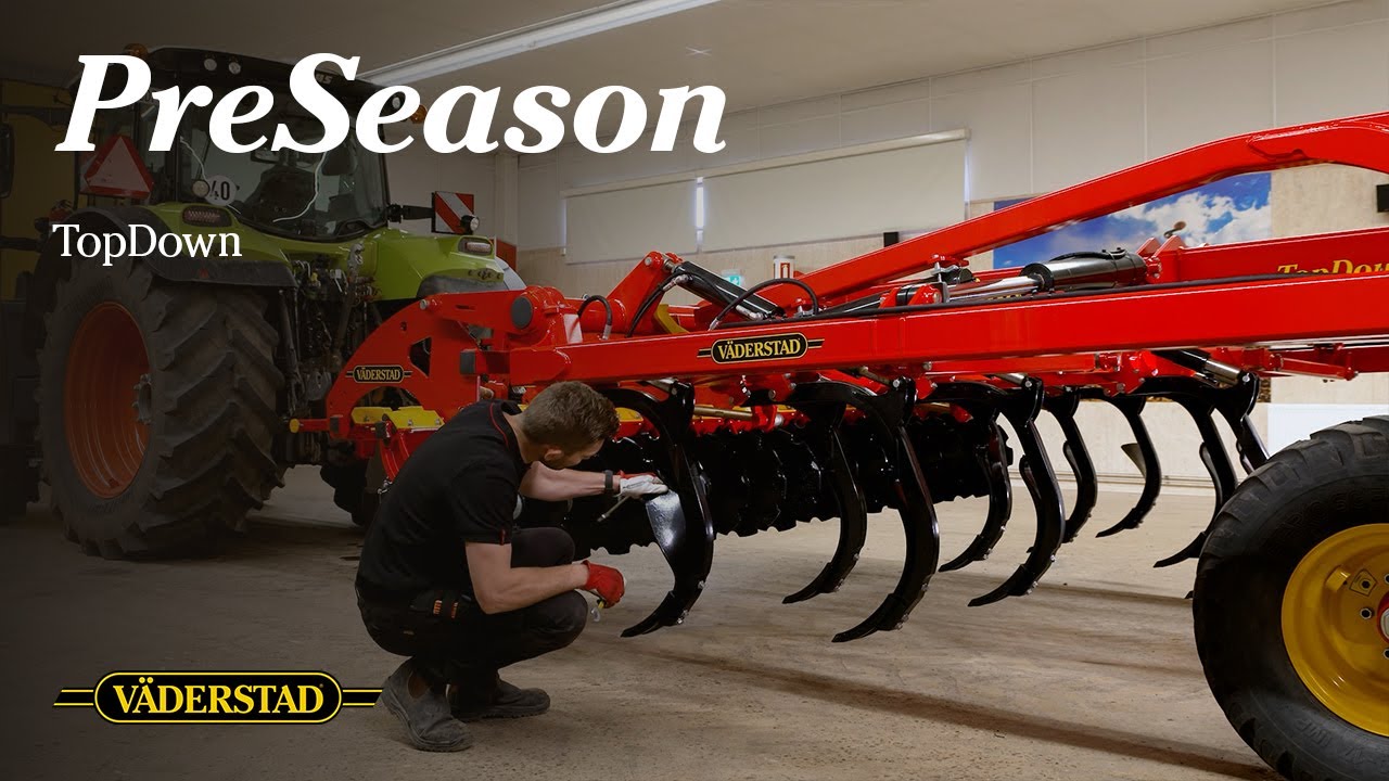 Väderstad PreSeason Service Movies - TopDown