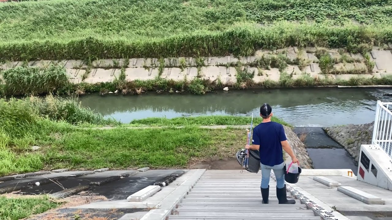 エサ代０円のうなぎ釣り。これがないと始まらない...