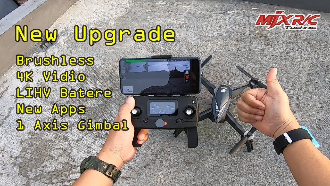 Drone Murah Berkualitas Keren MJX B5W 4K Edition