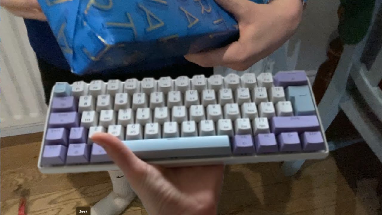 Buying my friend a new keyboard...