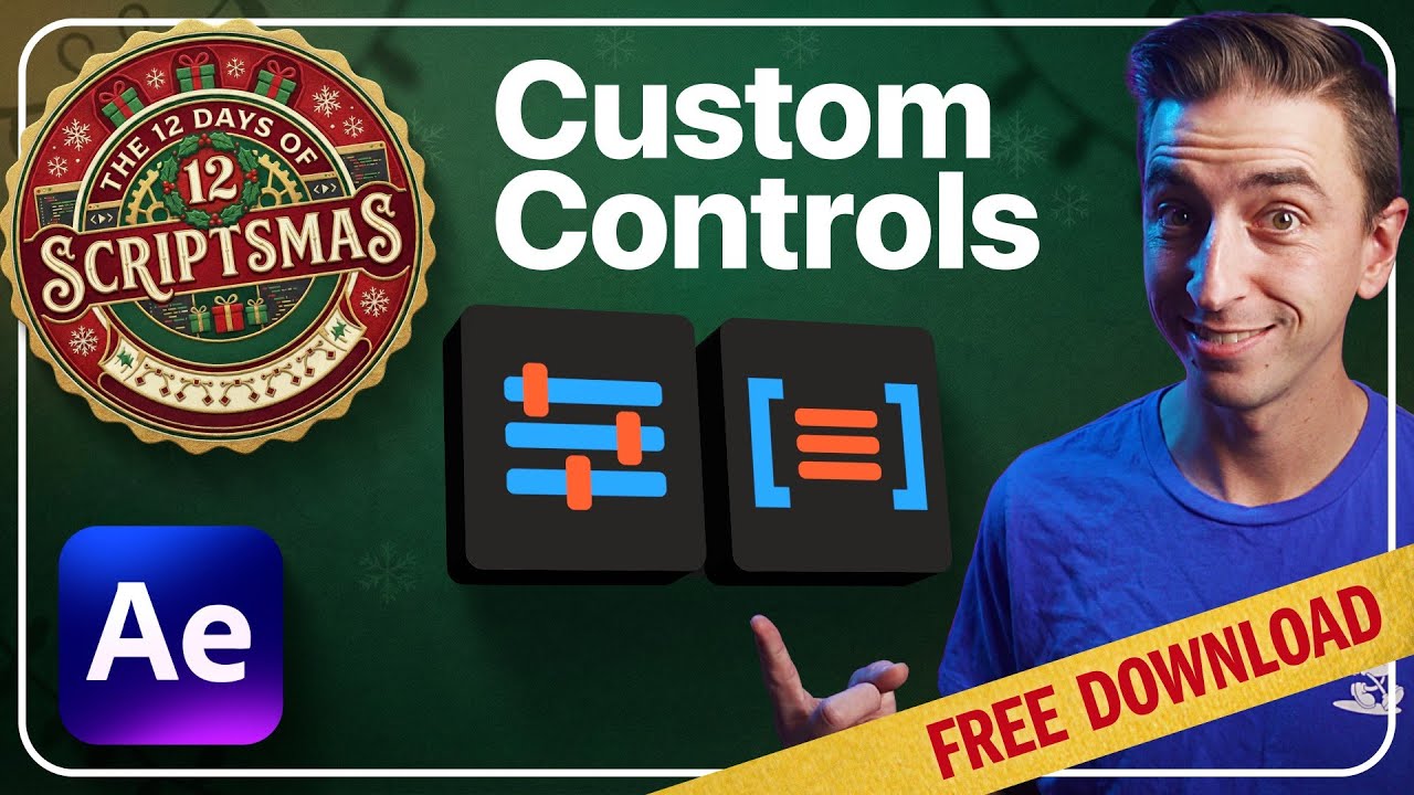 INSTANT Custom&nbsp;Controls | Free After Effects Script