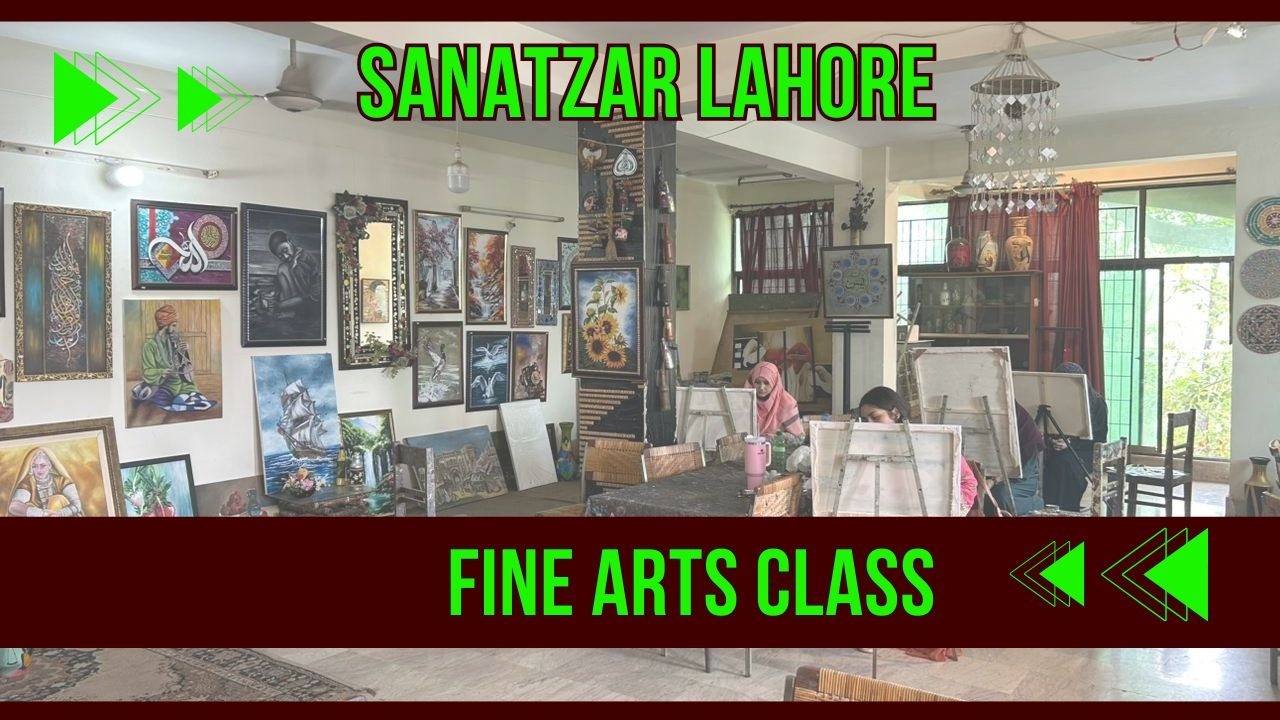 Откройте для себя обучение изобразительному искусству в Sanatzar Lahore | Полный обзор курса