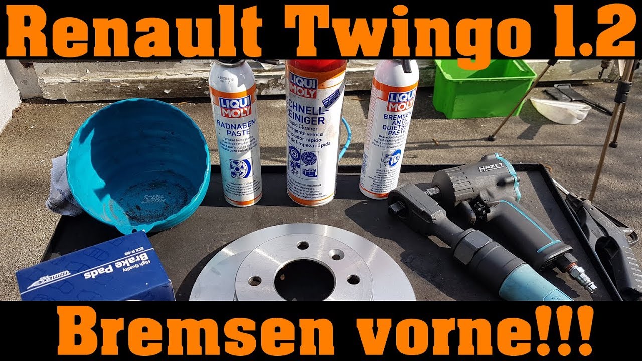 Renault Twingo - Bremsen vorne!!! 🔧🔧🔧