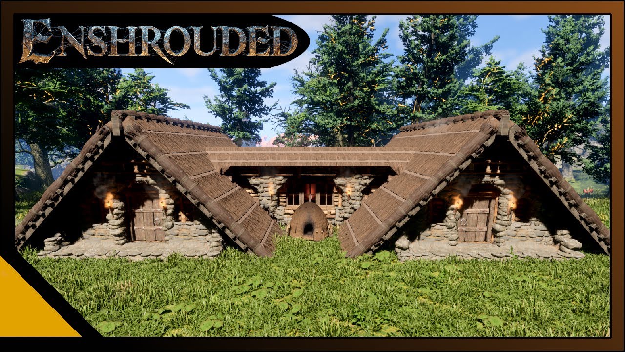 Enshrouded: Starter Base #1 Double A-Frame (Build Guide)