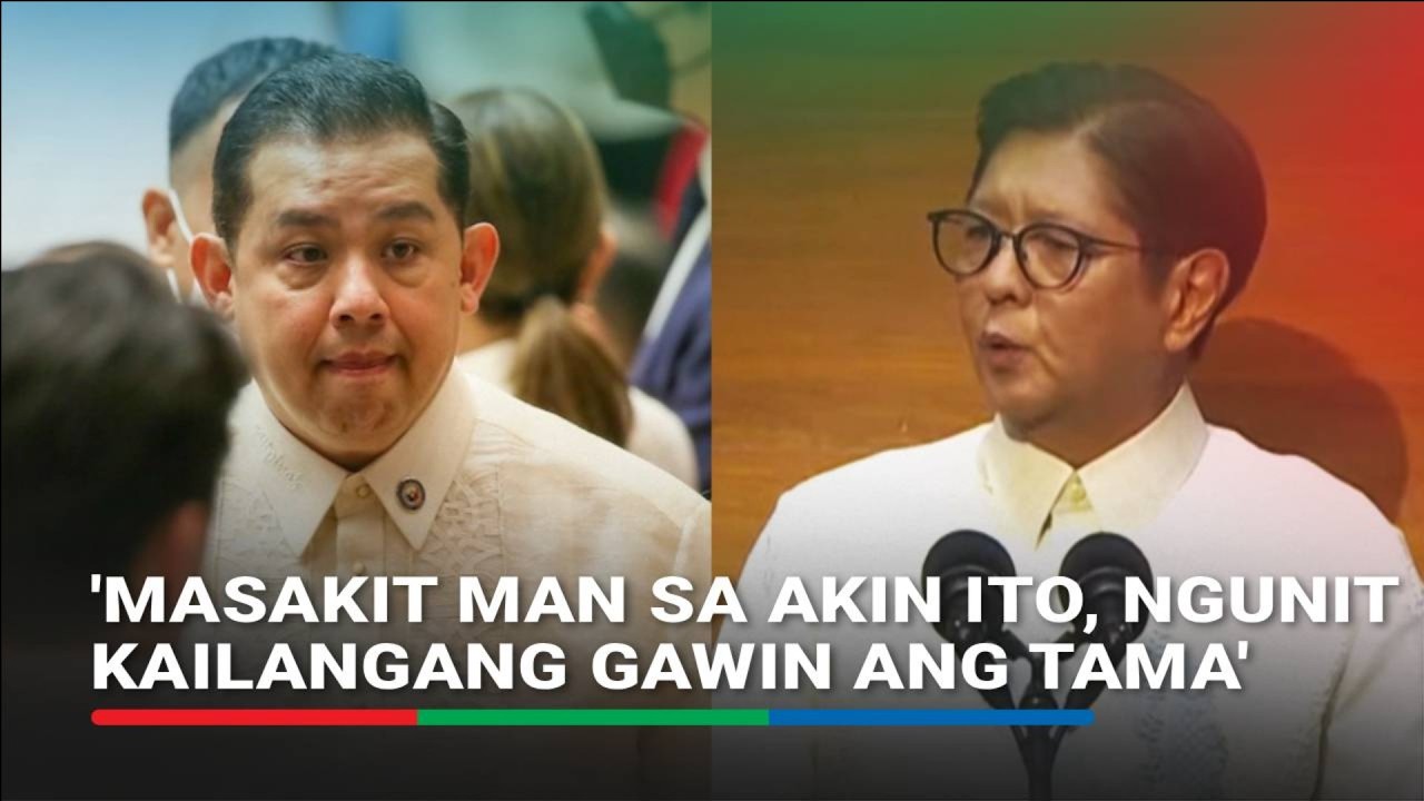 'Masakit man': Marcos opens 5th SONA with flood control case update vs Romualdez | SONA 2026