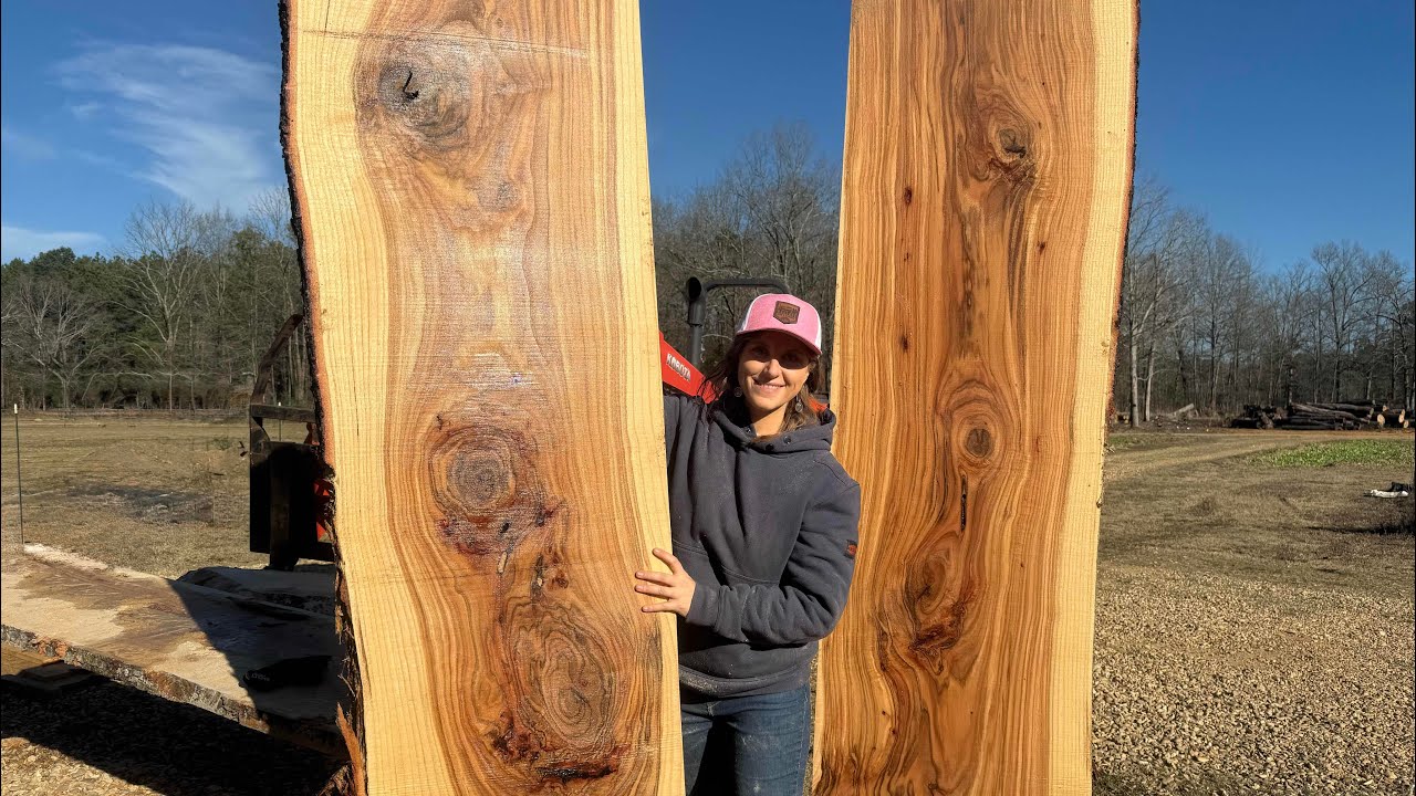 Maxing Out Our Sawmill with Cherry Bark Red Oak!!