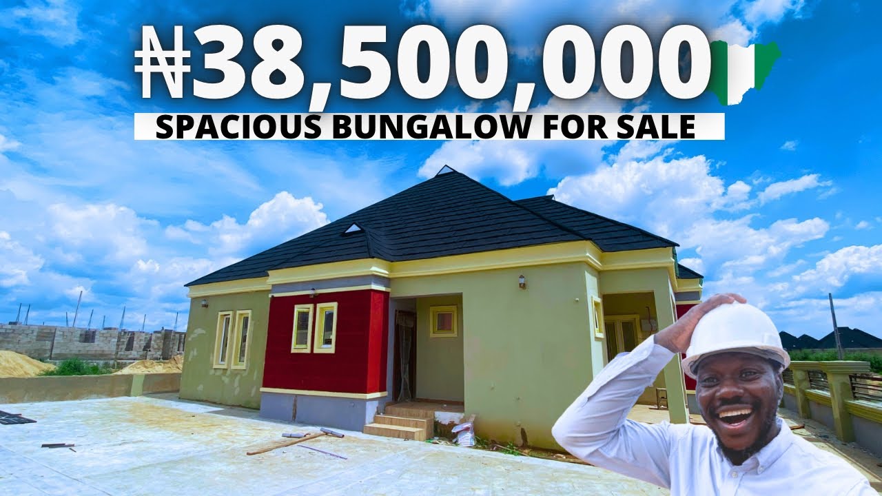 Inside a ₦38,500,000 ($22k) 3 Bedroom Bungalow In Mowe Town | 20 minutes to Ikeja Lagos Mainland