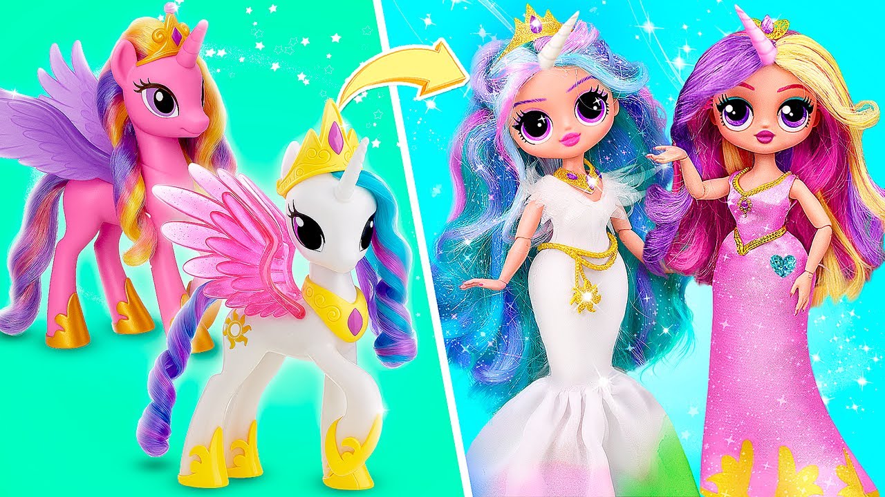Adventures of Princess Cadance / 32 Unicorn DIYs for LOL OMG