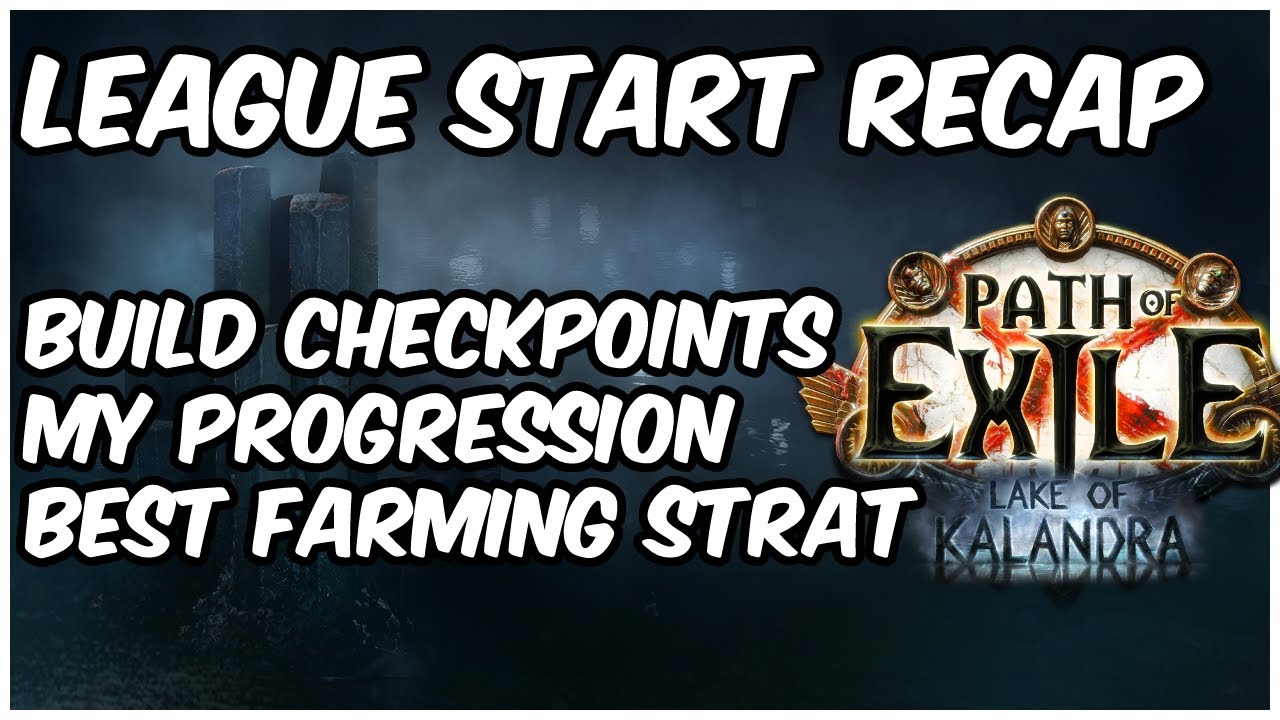 [PoE 3.19] League Start Recap + Best Currency Farming Strat