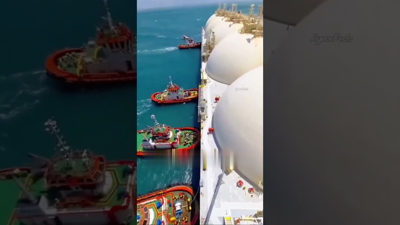 How LNG Ships Transport Natural Gas Across the Ocean? 🌍🚢