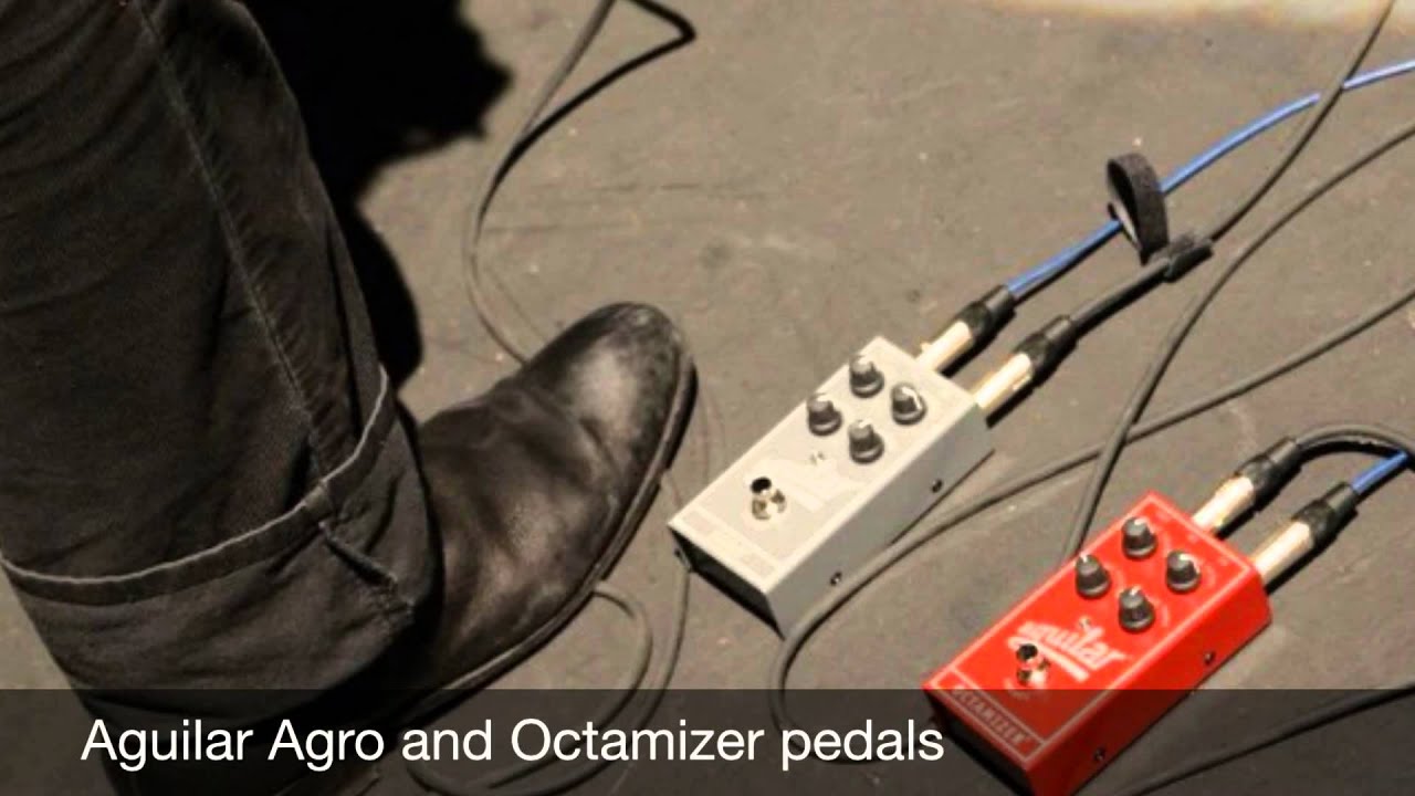 Jamaaladeen Tacuma and Aguilar Amplification