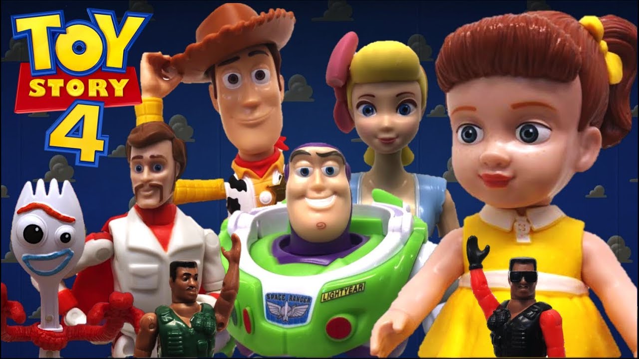 TOY STORY 4 - SET de la TIENDA DE ANTIGUEDADES (Juguete de GABBY GABBY, Combat Carls) - 2019