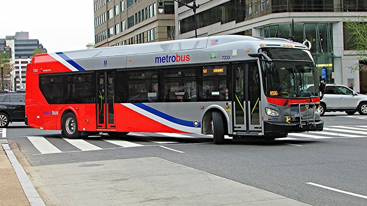 WMATA METRO-BUS New Flyer XDE40 Xcelsior on route Q5 (Full Part).