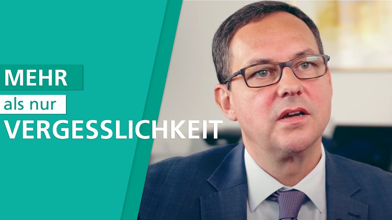 Prof. Fellgiebel erkl&auml;rt erste Anzeichen von Demenz